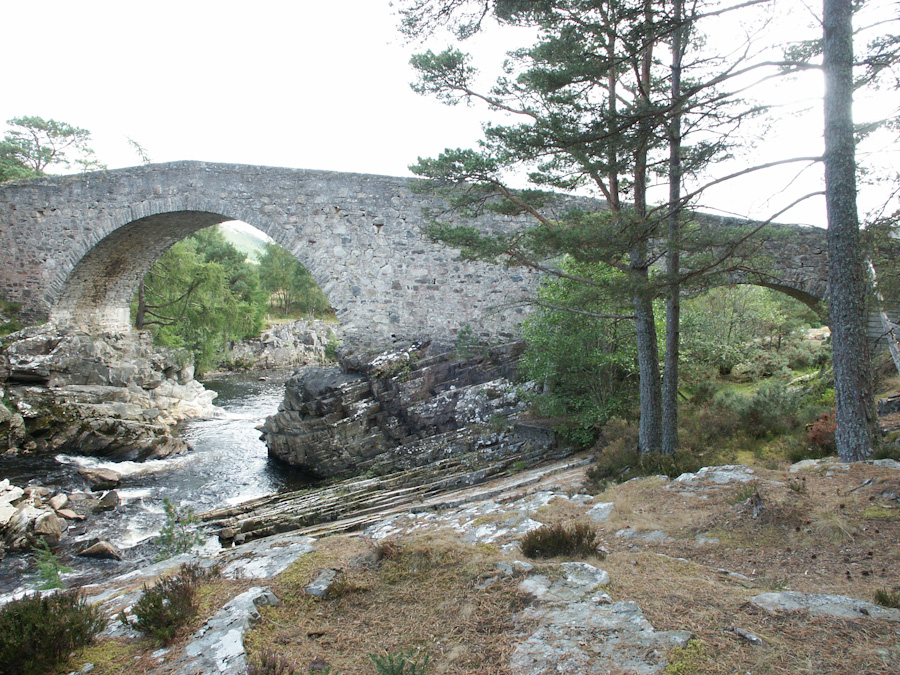 Little Garve Bridge over River Black Water